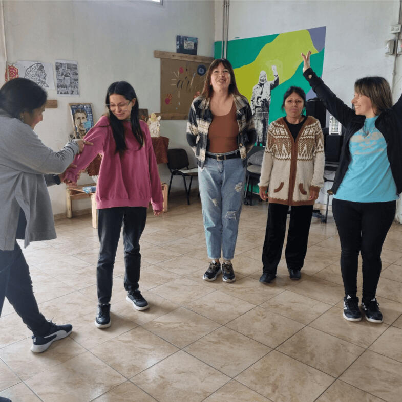 Psicodrama y DDHH: Asamblea Permanente de DDHH La Matanza junto a Gaby Chouza.